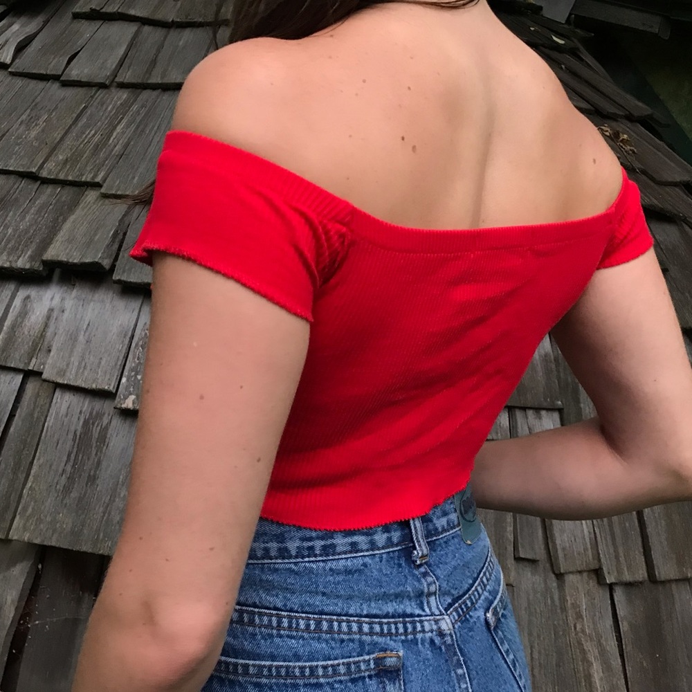 Off-The-Shoulder Tee - Picture 2 of 2